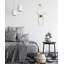 THE WHITE PLANET 20cm Silent Wall Clock