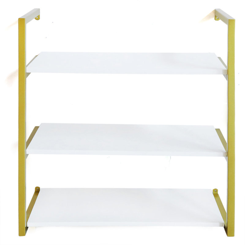 Nalea 3 Piece Iron Floating Shelf