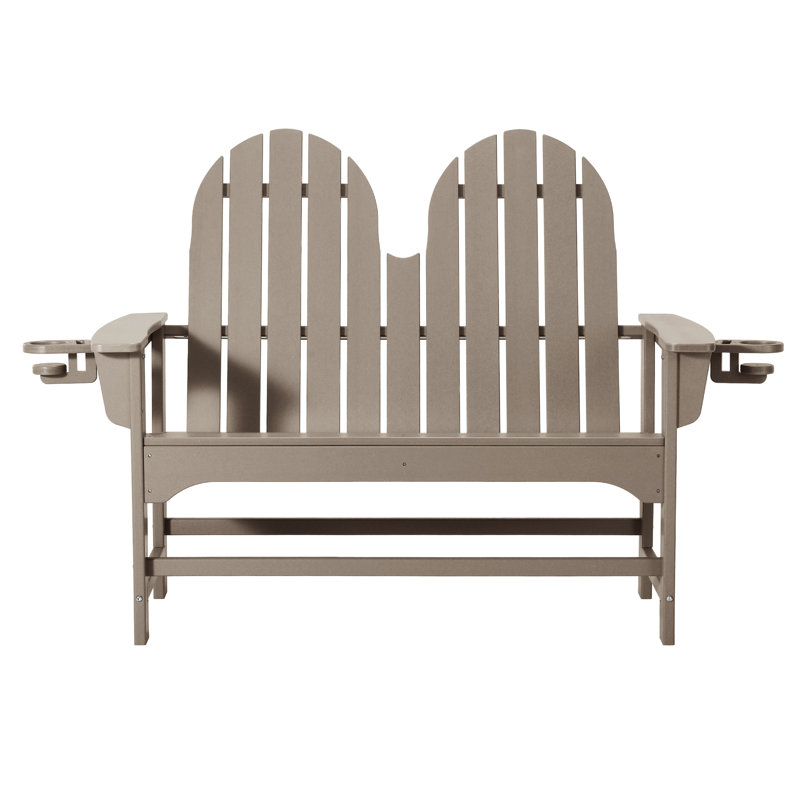 Banc en poly Adirondack 49 po, Moka