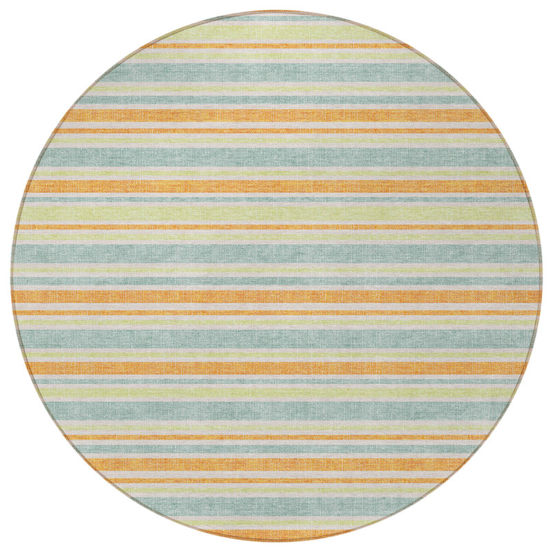Tapis d'intérieur rond 8 po