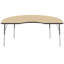 Table d'activité 48 "x 72" avec moulures en T et pieds réglables-39310980-99077991