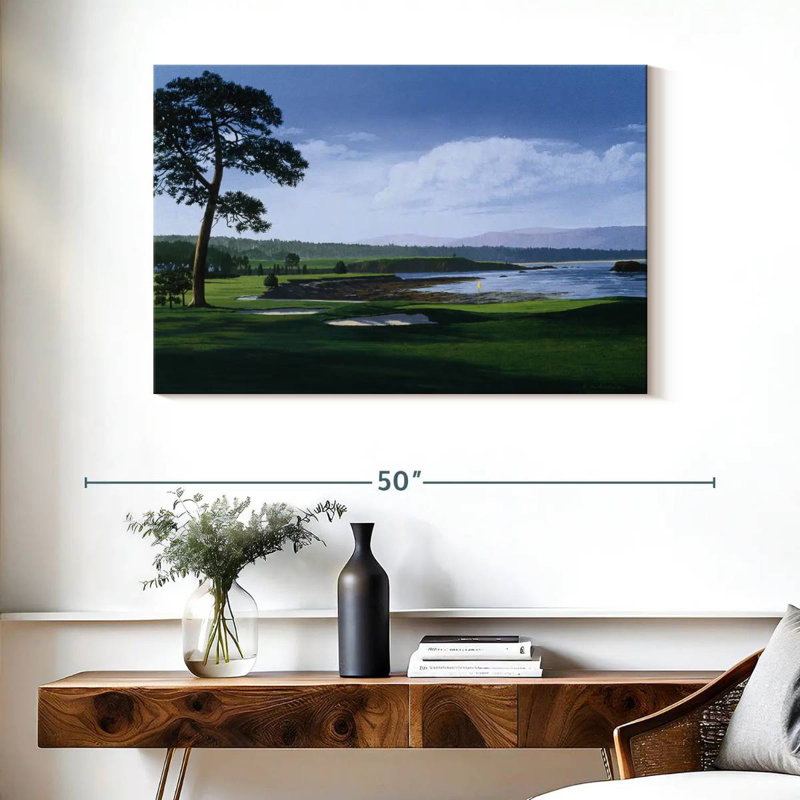 Sireci Golf Course I, 26" H x 39" W