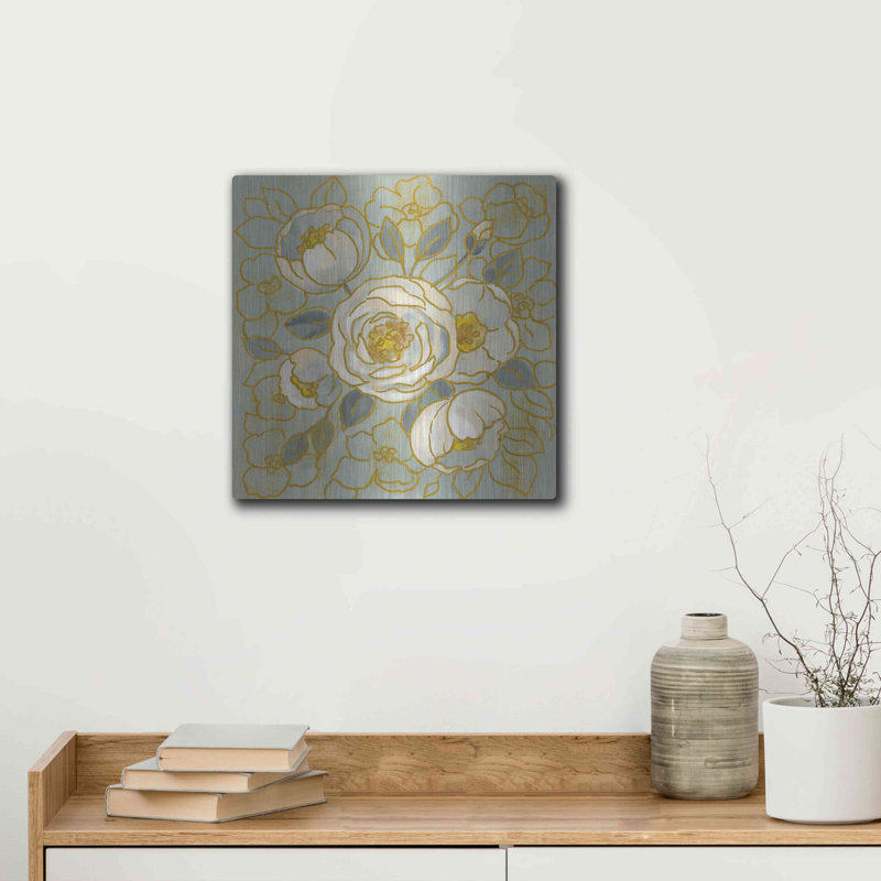 «Sage Floral II» par Silvia Vassileva, H 12 po x l 12 po