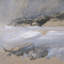 Paysage abstrait par Studio, reproduction d'art encadrée