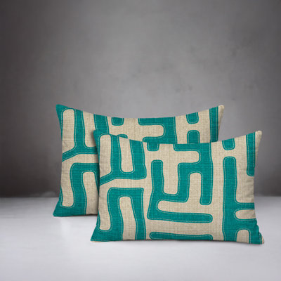 Tiwa 2 Sets Indoor/Outdoor Reversible Pillow
