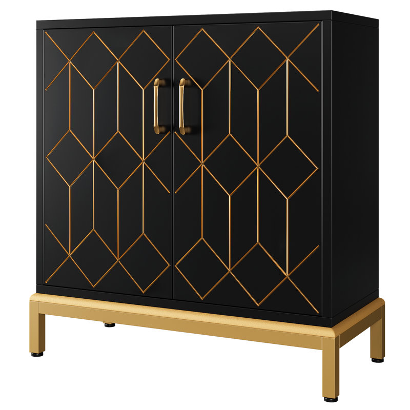 Armoire de rangement moderne avec portes et tablettes Modern Buffet