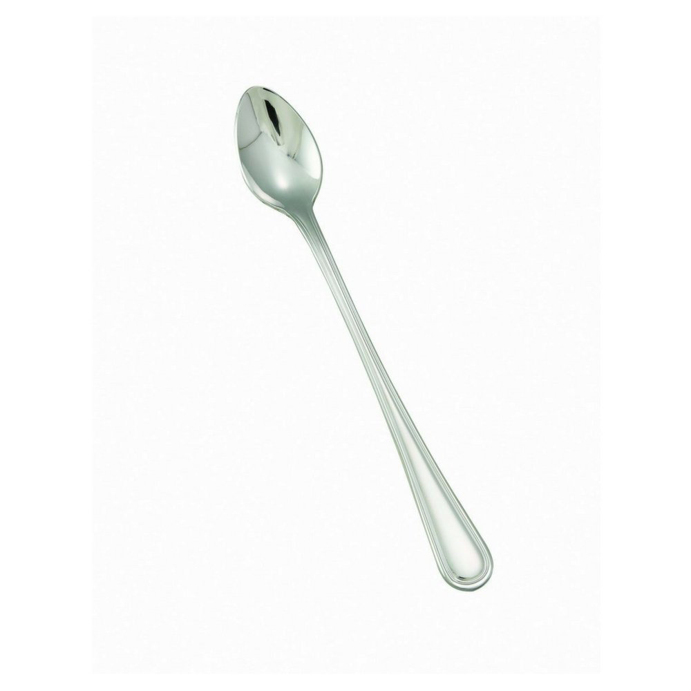 Shangarila Stainless-Steel Iced Tea Spoon, Extra Heavyweight, 8.25 (12 Pack)" (Set of 12) Winco