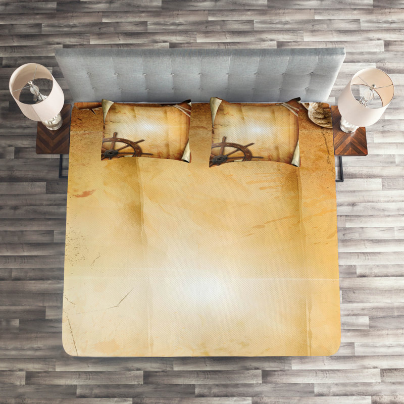 Coastal Polyester Coverlet