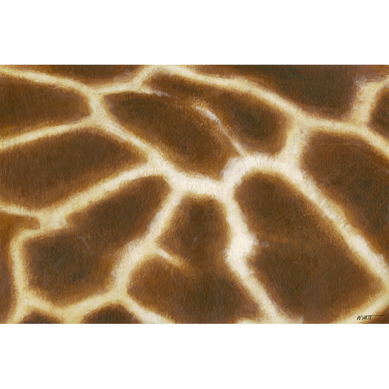 Giraffe I by Norman Wyatt Jr. - Wrapped Canvas Painting, 51cm H x 76cm W x 3.8cm D