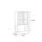 High-end storage cabinet bookcase