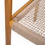 Chaise de salle à manger brun clair