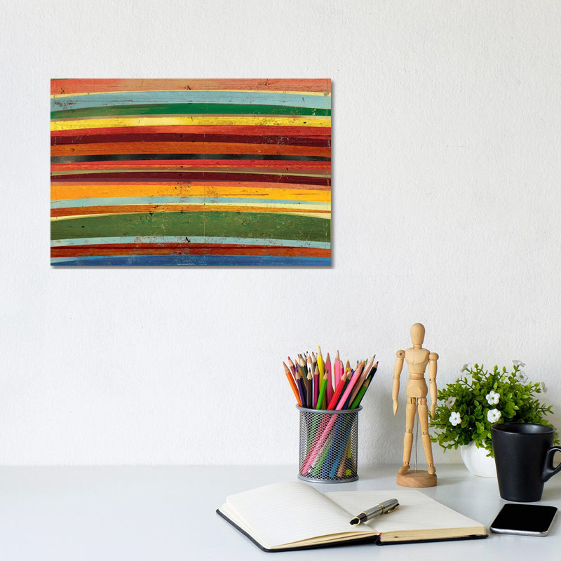 Against The Grain by PI Studio - Wrapped Canvas Panoramic Painting, 20.32 cm H x 30.48 cm W