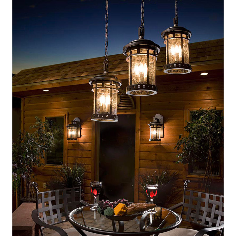 Carcassonne 3 - Light Outdoor Hanging Lantern