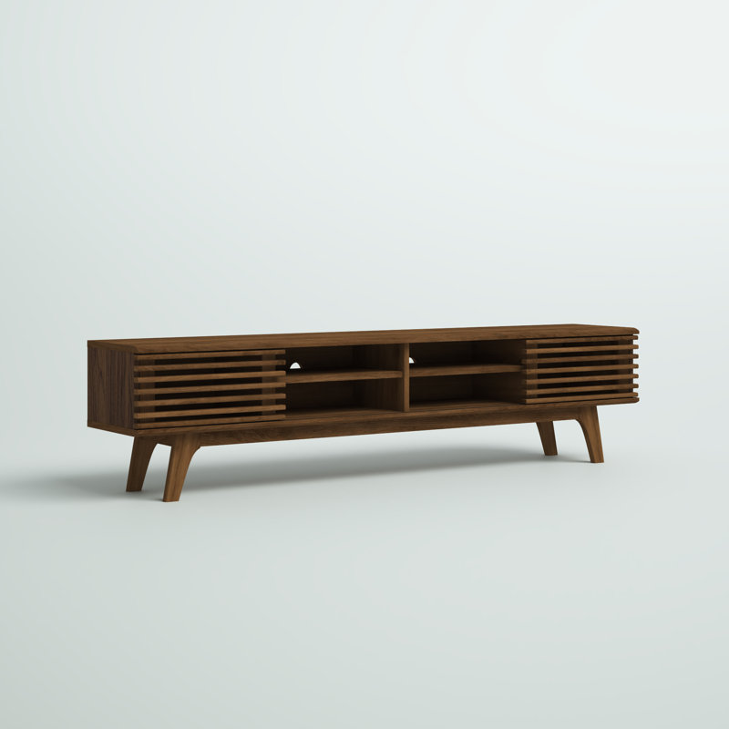 Carson Carrington Espoo 70-inch Entertainment Centre TV Stand, Walnut