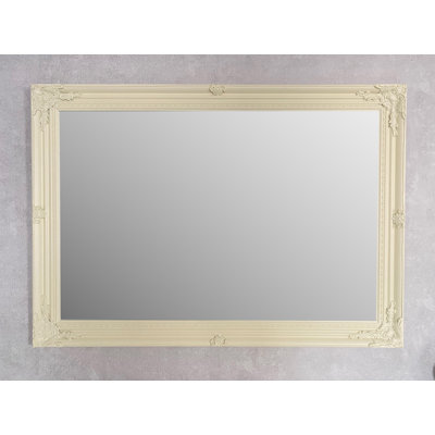 Blanche Solid Wood Framed Wall Mounted Accent Mirror