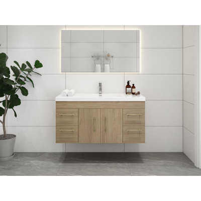 Meuble-lavabo mural simple 47 po Romer