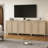 Boho - Rattan Sideboard With Adjustable Shelves-268404469