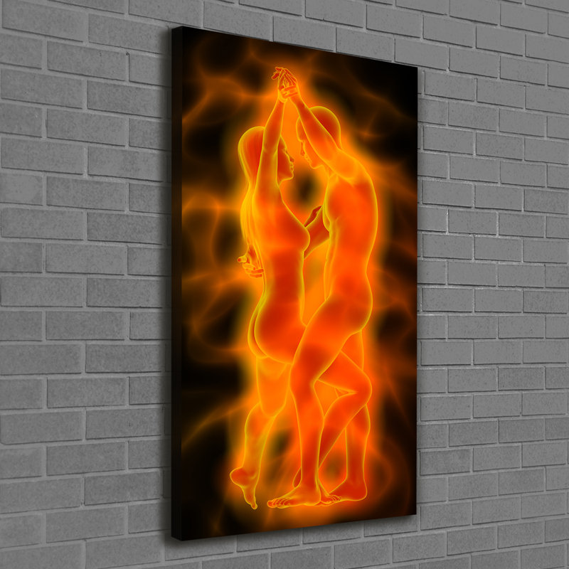 Dancing Couple - Wrapped Canvas Print