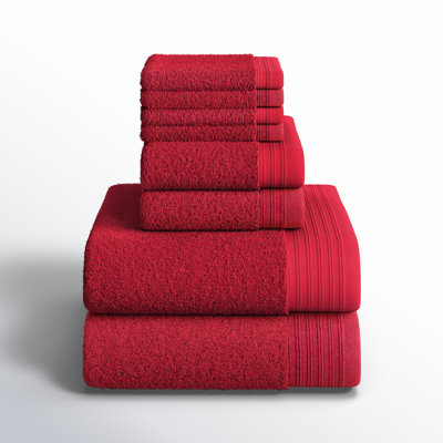 Doncia 8-Piece Cotton Towel Set