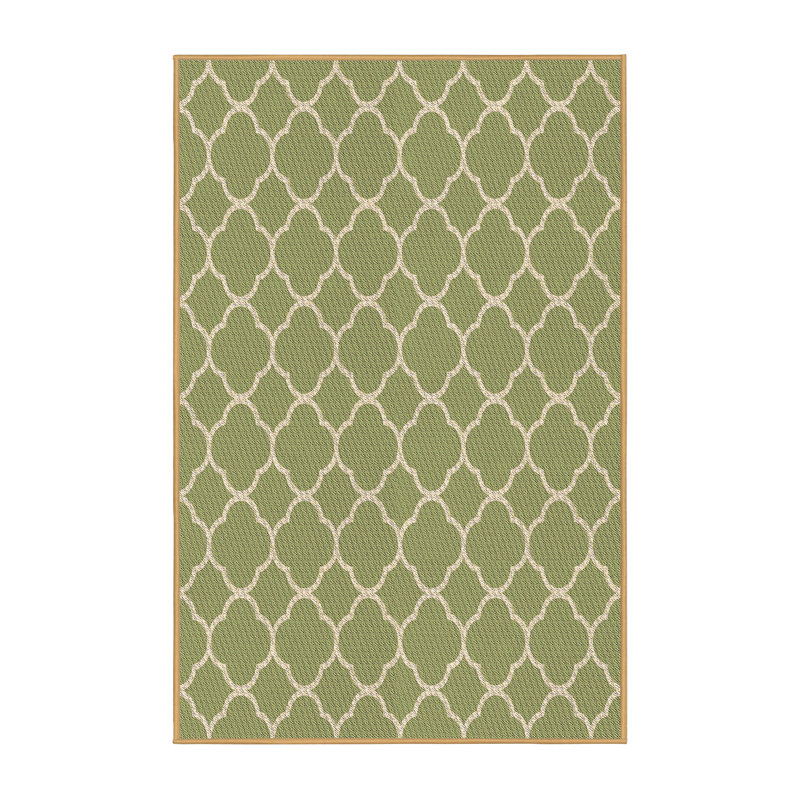Performance Wool Geometric Indoor Rug, Rectangle 8' x 10'