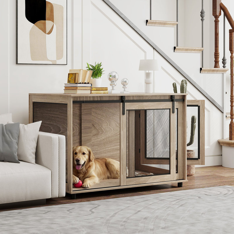 Furniture Style Crate with 2 Doors
