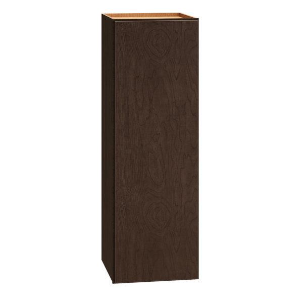 Diamond Express Jamestown 27-in W x 36-in H x 12-in D Cloud Gray Wall Fully Assembled Plywood Cabinet (Recessed Panel Shaker Door Style)