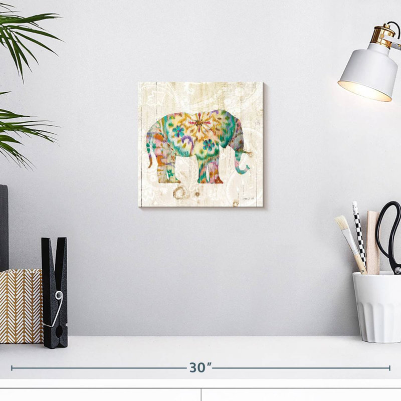 Brampt Boho Paisley Elephant I