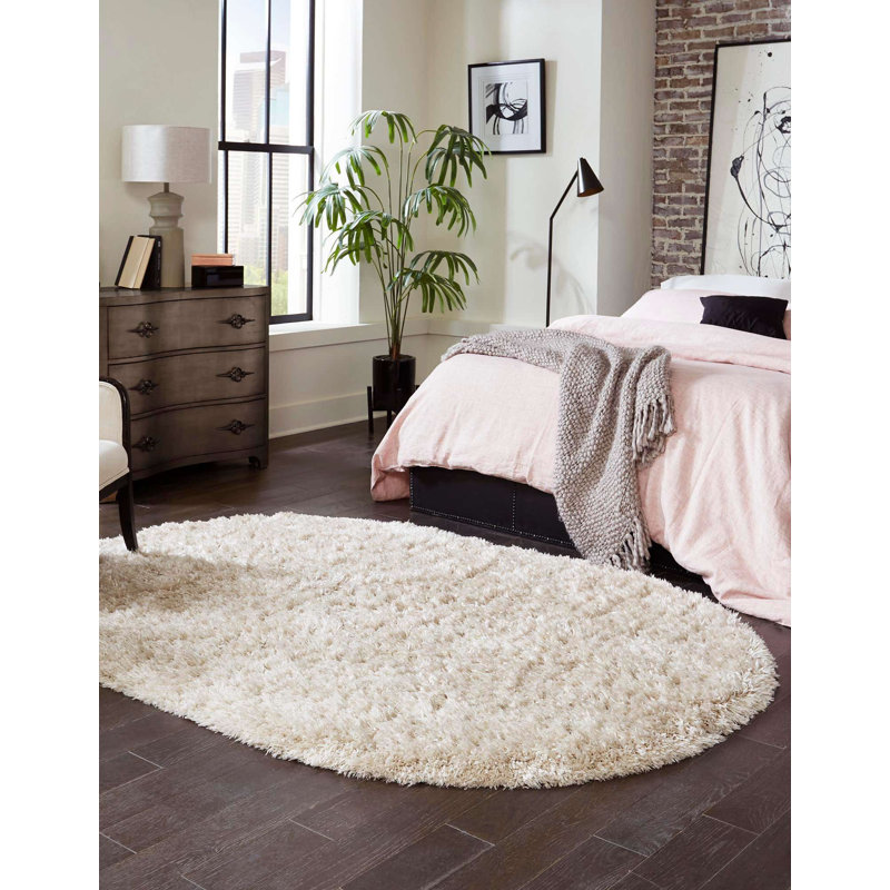 Tapis Blonde, Ovale 4 pi x 6 pi