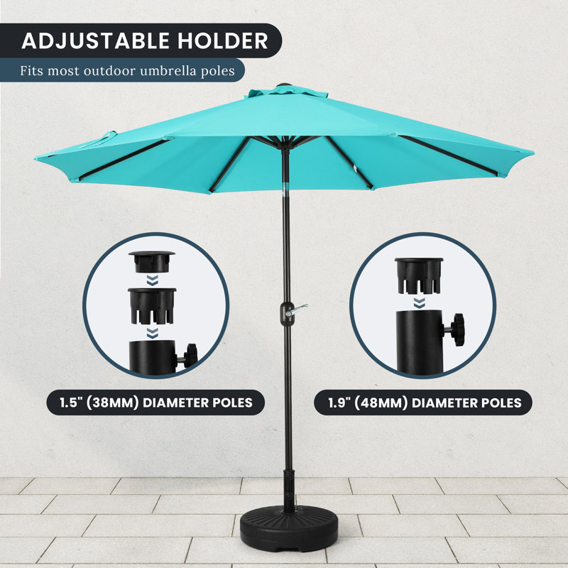 hard plastic patio umbrella Bally 20
