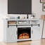 Console multimédia 58 po avec foyer Zhoemi-92325310
