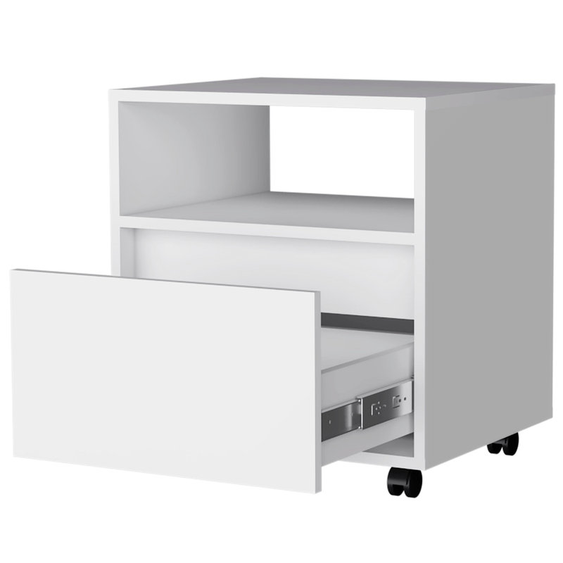 15.88'' W Nightstand, White