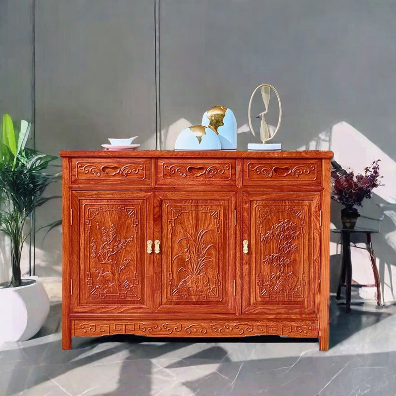 Buffet chinois en bois massif