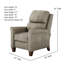Fauteuil inclinable en cuir Pep-609637926-609637989