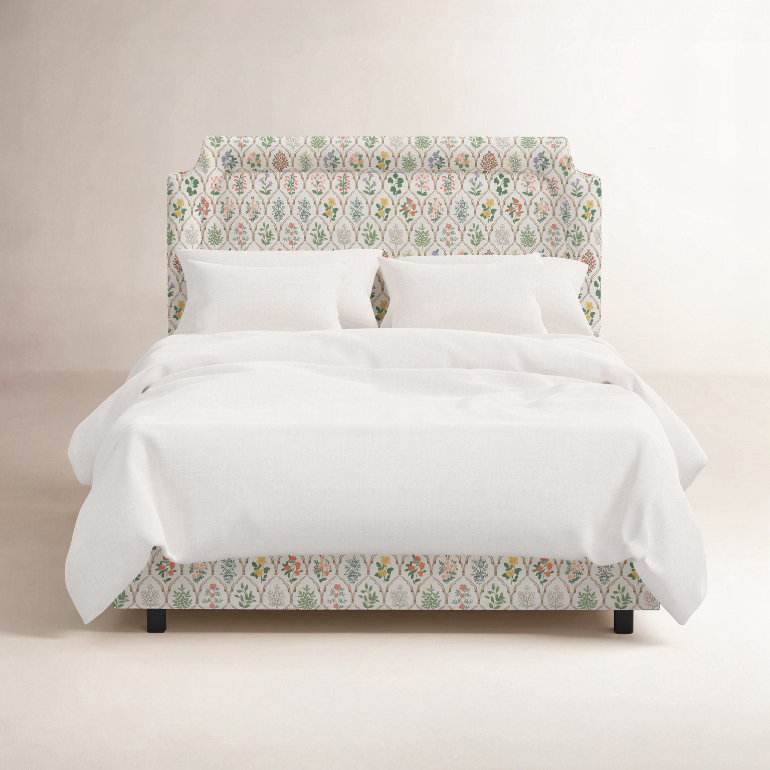 Rifle Paper Co. x Cloth & Company Hampton Bed, Queen, Hawthorne Multi