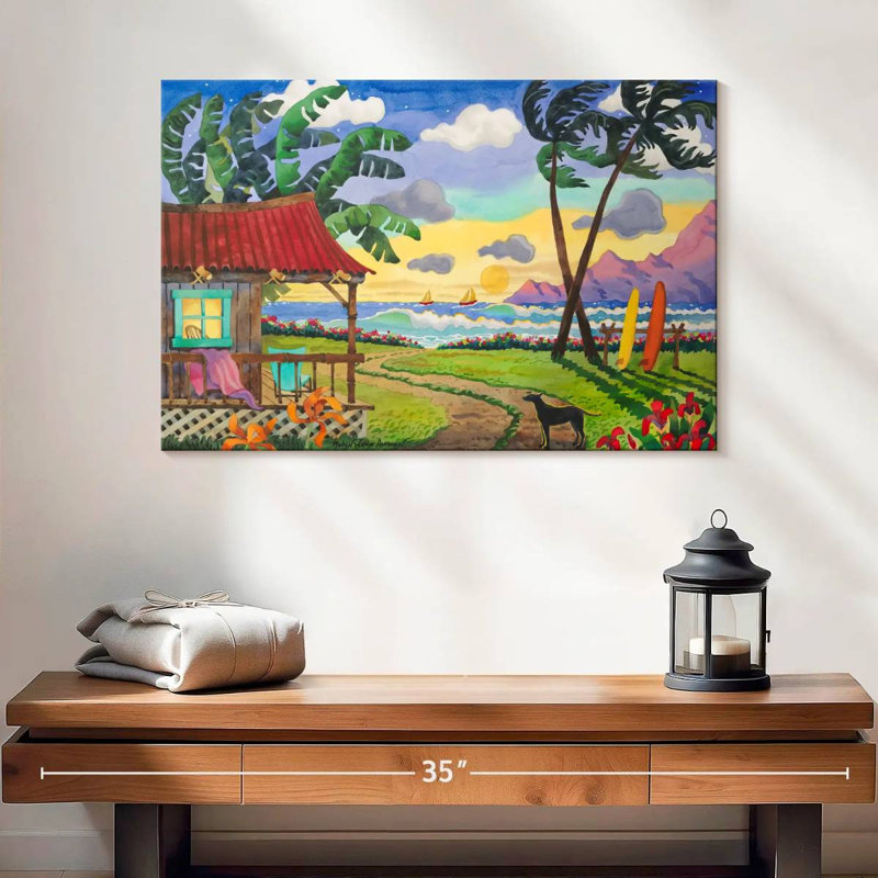Gillard My Island Paradise II, H 16 po x l 24 po
