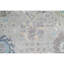 Hand Knotted Wool Area Rug in Silver