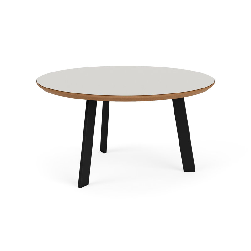 Table de bout Waterfall, Gris Folkstone, Noir