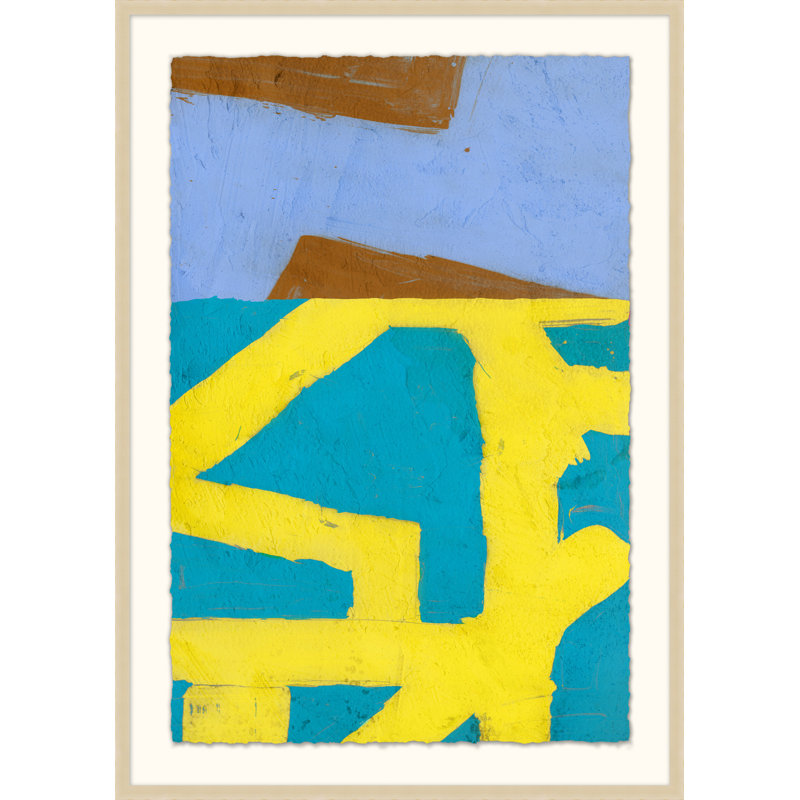 Color Perception 3' Framed Print on Glass