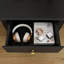 Elegent Nightstand With 2-Drawer & 1-Shelf-2125992229