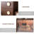 Nut-brown Solid  Wood Display Cases-121252381