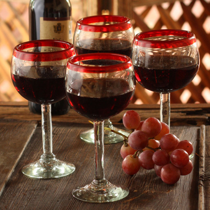 Double Down 12oz. Stemless Wine Glass Set