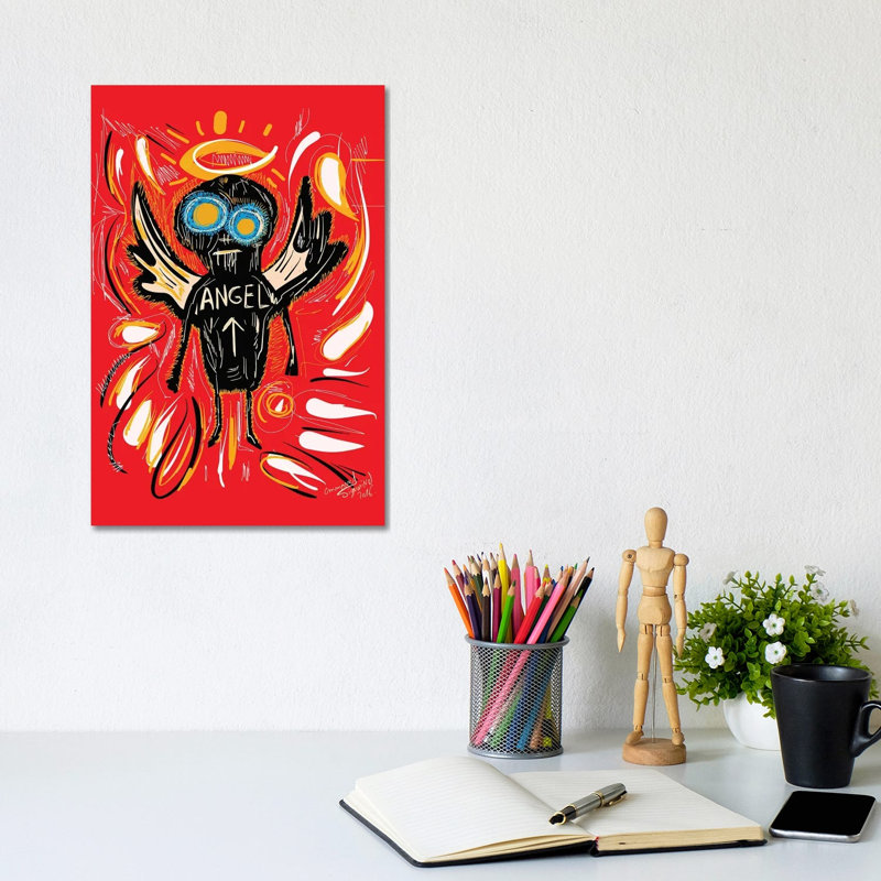 Angel by Emmanuel Signorino - Wrapped Canvas Print, 20.32 cm H x 30.48 cm W