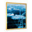 Structure de glace bleue et blanche I - peinture sur toile-60161613-60161611