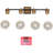 Manthan 4 - Light Dimmable Vanity Light