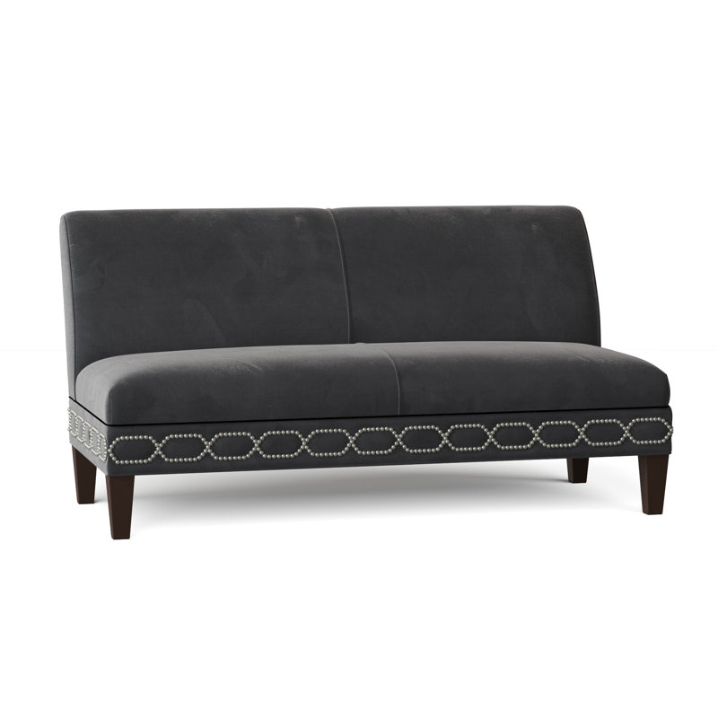 Pierce 61'' Upholstered Loveseat, Aubrey Midnight