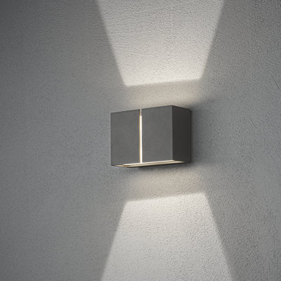 11.5cm H Integrated LED Outdoor Sconce