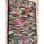 1880s Traditional American Geometric Folk Art Multicolor Antique Hooked Wool Rug 2'0" x 3'0" Area Rug