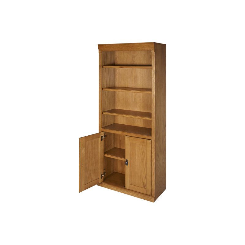 Reynoldsville 72'' H x 30'' W Standard Bookcase, Wheat