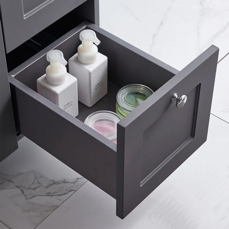 Meuble-lavabo simple 36 po avec plateau en céramique