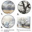 White Grey Muted Majesty Tree III - Floral Wall Art Prints-160603602-160603603